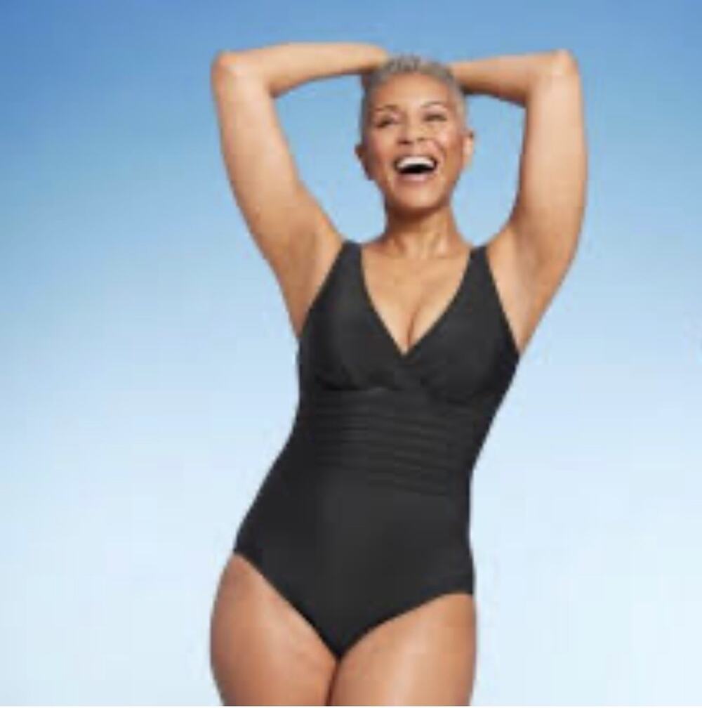 Aqua Green Woman's One Piece Swimsuit Swimwear SIZE SMALL *430-4